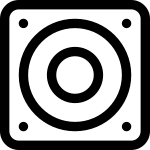 Speaker SVG Icon